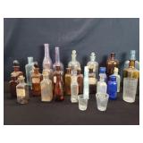 Collection of antique and vintage apothecary