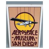 Aerospace lithograph poster