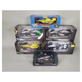 Group of Hot Wheels Racing die cast model cars