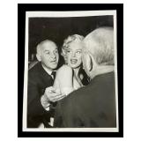 Marilyn Monroe Walter Winchell and Joseph photo