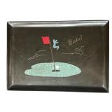 Vintage Couroc of Monterey decorative tray