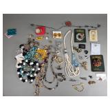 Costume jewelry some vintage, necklaces,