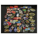 Collection of vintage military patches
