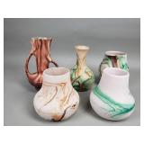 Nemadji pottery pieces