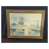 L. Rosan print on board