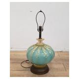 Mid-century Modern Murano-style glass lamp