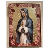 Framed Virgin Mary giclï¿½e