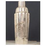 Vintage Asian dial-a-drink cocktail shaker