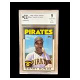 1986 Topps Traded Barry Bonds rookie