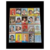 Lot 1950s and 1960s Topps baseball cards