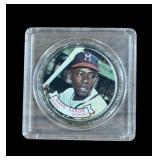 1964 Topps Hank Aaron coin