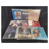 Eight vintage laser disc movies