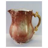 Haviland & Co. Limoges lobed porcelain pitcher