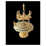 Vintage Spanish Toledo cocktail sword pick set