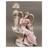 Ceramic angel figurine