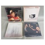 Group of LP records, Fleetwood Mac, The Doors,