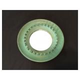 Vintage Native American pottery wall mirror