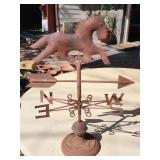 Vintage horse weather vane