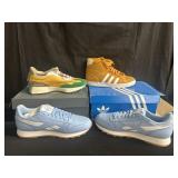 Three pairs of shoes