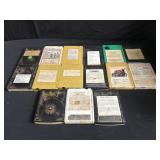 Group of 15 vintage 4 & 8 tracks tapes in a case