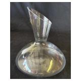Marc Aurel-style glass decanter