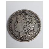 1900-S Morgan silver dollar
