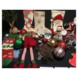 Christmas decor vintage and modern