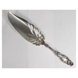 Whiting sterling silver lily pattern fish serving