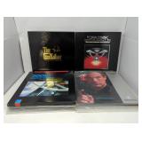 Group of vintage laser video disks
