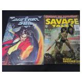 Lot of 2 vintage 1971 and 1984 comics: Savage