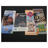 Lot of 4 Disney guides
