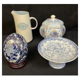Group of vintage porcelain and ceramic