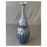 Glazed ceramic vase