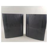 Pair of Playstation 3 super slims