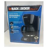 New unopened Black & Decker programmable coffee