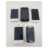 Lot of phones for parts