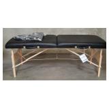 Earth Lite portable massage table with carrying