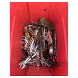 Bin of tools