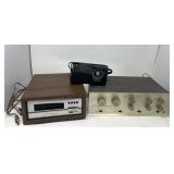 Pair of stereos with skywatch pro radio