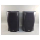 Pair of Infinity Entra One bookshelf speakers