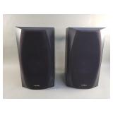 Pair of Infinity Entra One bookshelf speakers