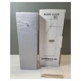 LumiSource Block Clock in its original box