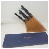 Group of Cutco knives