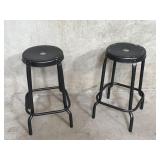 Contemporary modern black bar stool