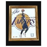 Framed Kareem Rush signed 8 x 10 photo