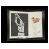 Framed Doug Christie signed 8 x 10 photo