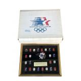 Framed 1984 Olympic collector