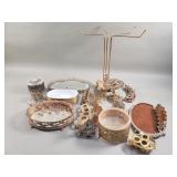 Hollywood Regency vanity items