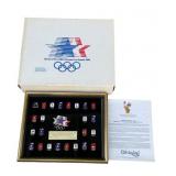 Framed 1984 Olympic collector