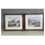 2 autographed Marty Bell "Northcote Lane"